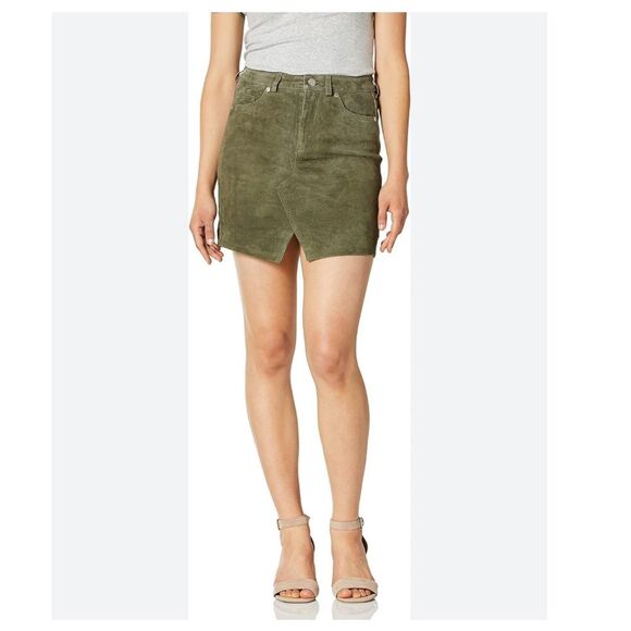 BlankNYC mini suede leather skirt - Picture 1 of 10